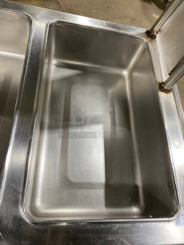 Seco Commercial Electric Powered 4 Well Steam Table! With Storage Space Underneath! All Stainless Steel! On Casters! - Image 6 of 11