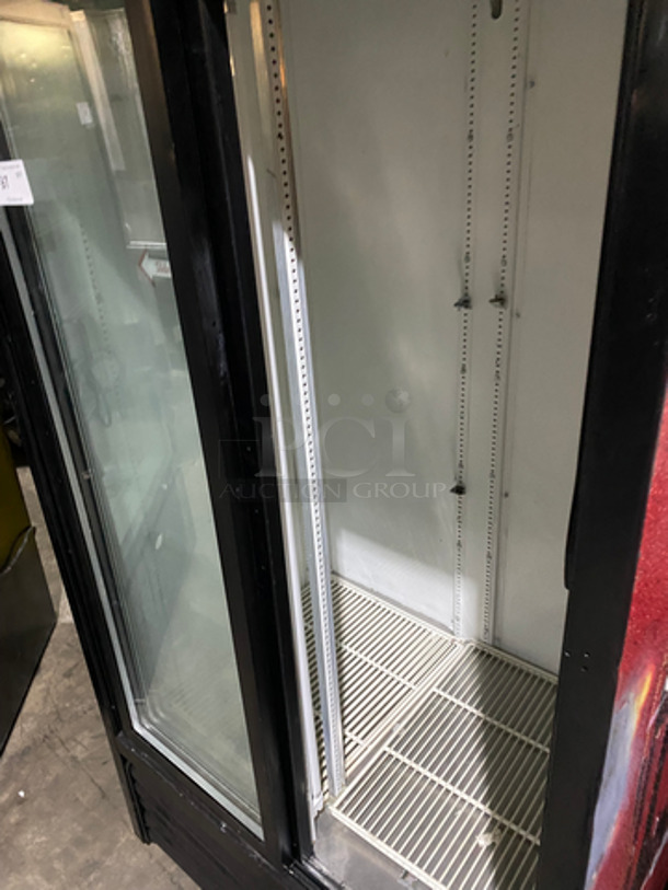 True Commercial 2 Door Reach In Cooler Merchandiser! With View through Doors! With Poly Coated Racks! Model: GDM33 SN: 13269673 115V 60HZ 1 Phase - Image 5 of 10