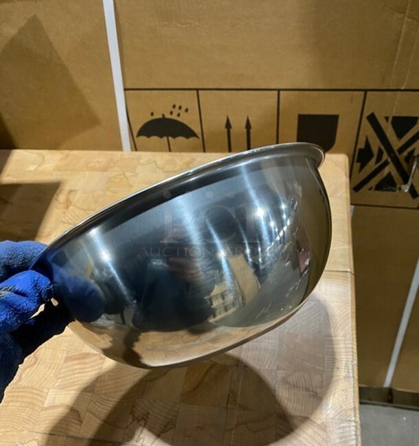 NEW! Vollrath 3QT Stainless Steel Mixing Bowls! 6x Your Bid! MODEL 69030 SN: 029419038336 - Image 5 of 7