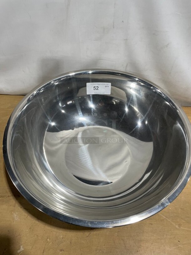 Winco Commercial 30 Qt Mixing Bowl! - Image 2 of 6