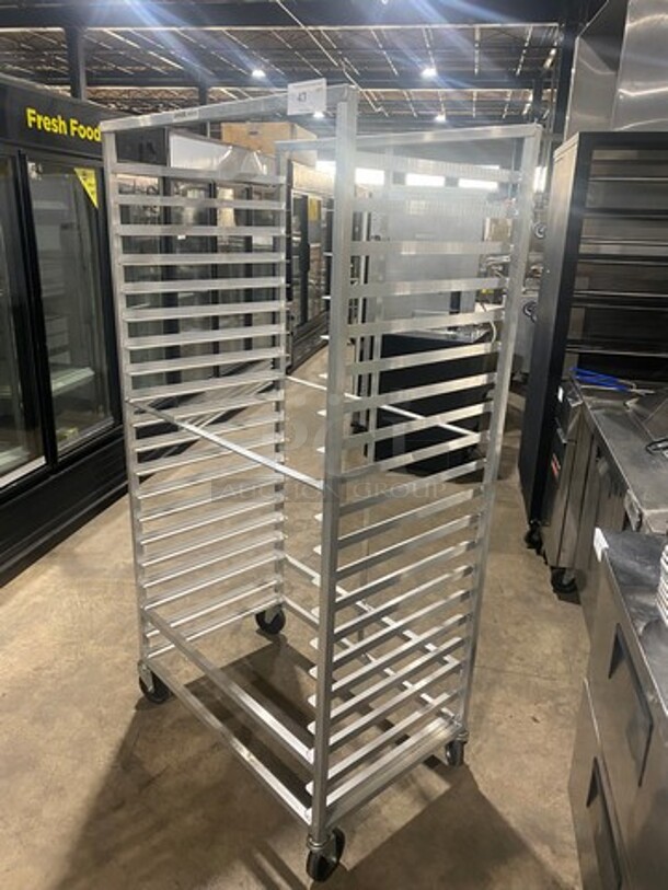 NEW! Metal Commercial Pan Transport Rack! On Casters! - Image 2 of 7