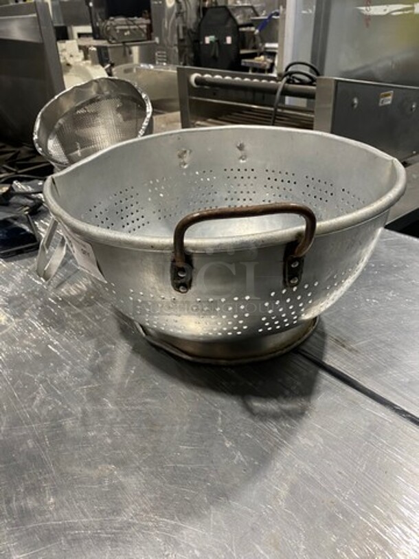 ALL ONE MONEY! MISCELLAEOUS! Includes Perforated Food Pans, Strainers! - Image 11 of 11