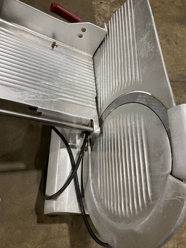 Fleetwood Commercial Countertop Deli/Meat Slicer! All Stainless Steel! Model: EF12 SN: EF12D977274 115V 60HZ 1 Phase - Image 6 of 10