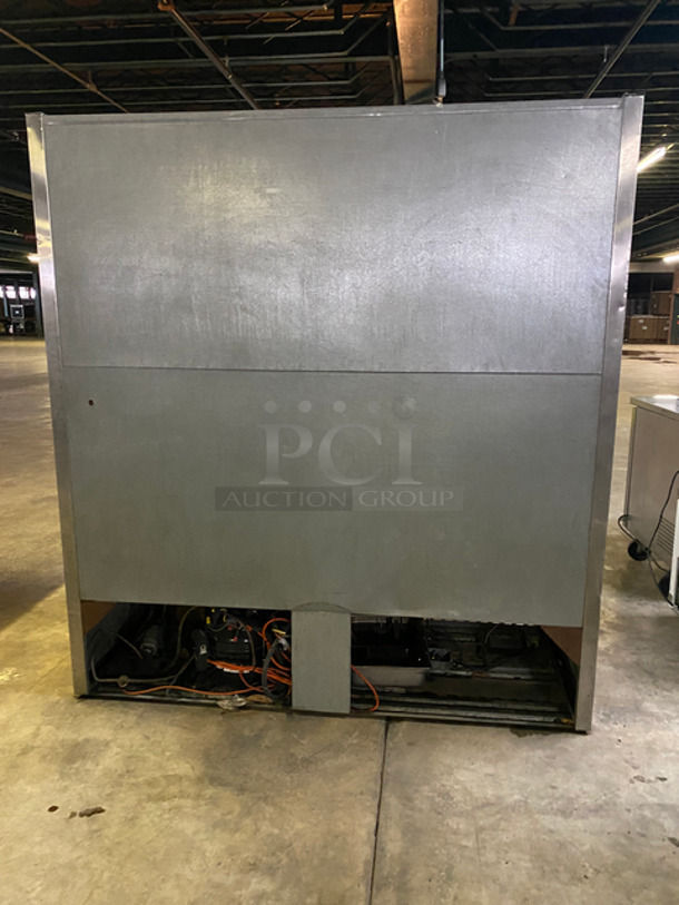 NICE! S & V Commercial Refrigerated Open Grab-N-Go Display Case! With Shelves! All Stainless Steel! Model: GC72SC SN: H1400002 208V 60HZ 1 Phase - Image 3 of 8