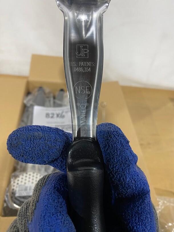 Stainless Steel Perforated Laddle! 6x Your Bid! - Image 5 of 8