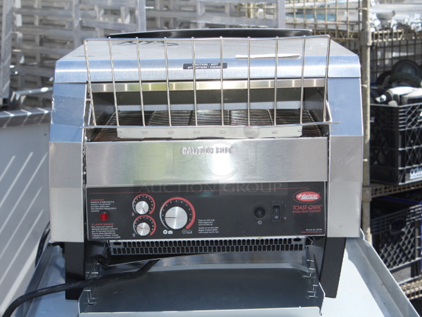 BRAND NEW SCRATCH & DENT! Hatco TQ-1800HBA Toast Qwik One Side Conveyor Toaster - 3" Opening, 208V S/N: 4685372420 18-1/2x22-3/4x16-1/2 - Image 10 of 12