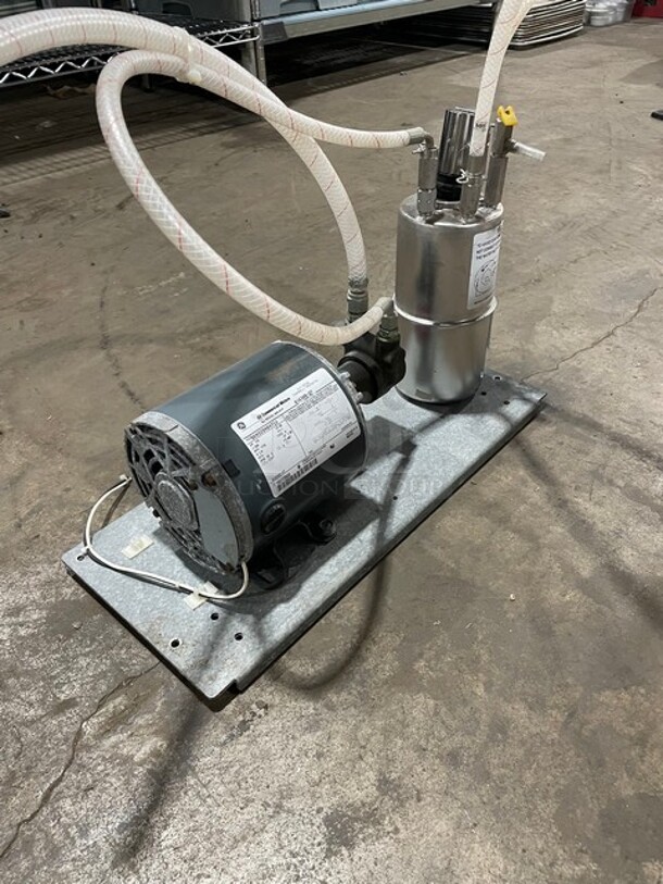 WOW! Regal Beloit GE Commercial Carbonator! 230V 1 Phase! Model: 5KH32DNB471X SN: YXJ170033! - Image 4 of 8