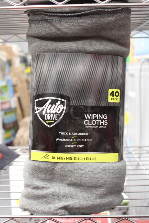 AUTOMOTIVE LOT!! (1) Good Year EMERGENCY TRACTION MATS Set of 2, (1) Auto Mates AIRFLEX LUMBAR SUPPORT, (1) Torq Foam Blaster, (4) Auto Drive WIPING CLOTHS (40 Cloths Per Unit), (5) Auto Drive CAR OFFICE ORGANIZER, (1) Dickies Seat Cover, Truck. Fits Crew & Extended Cab Trucks (2pk) 12x Your Bid  
 - Image 3 of 6