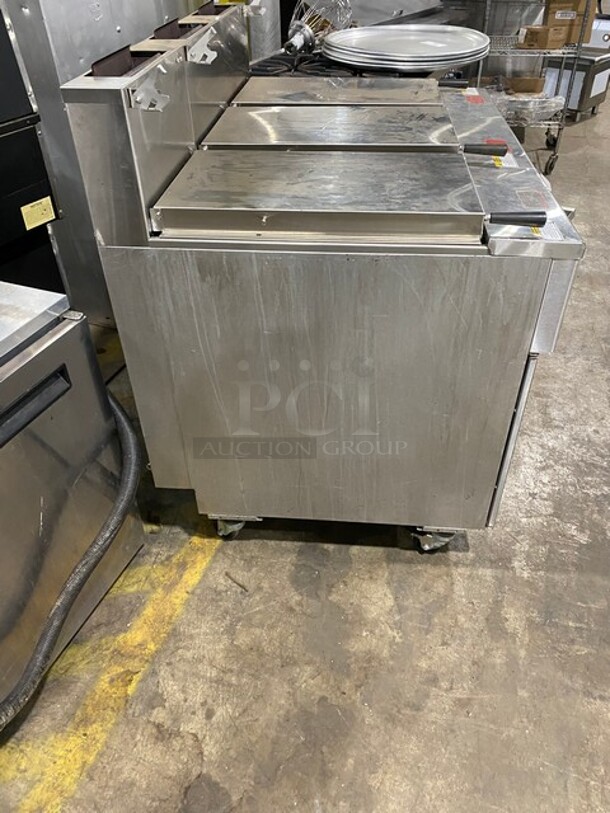 WOW! Pitco Commercial Natural Gas Powered 3 Bay Pasta Cooker! With Backsplash! All Stainless Steel! On Casters! Model: SRTG SN: G16AD007609 - Image 2 of 11