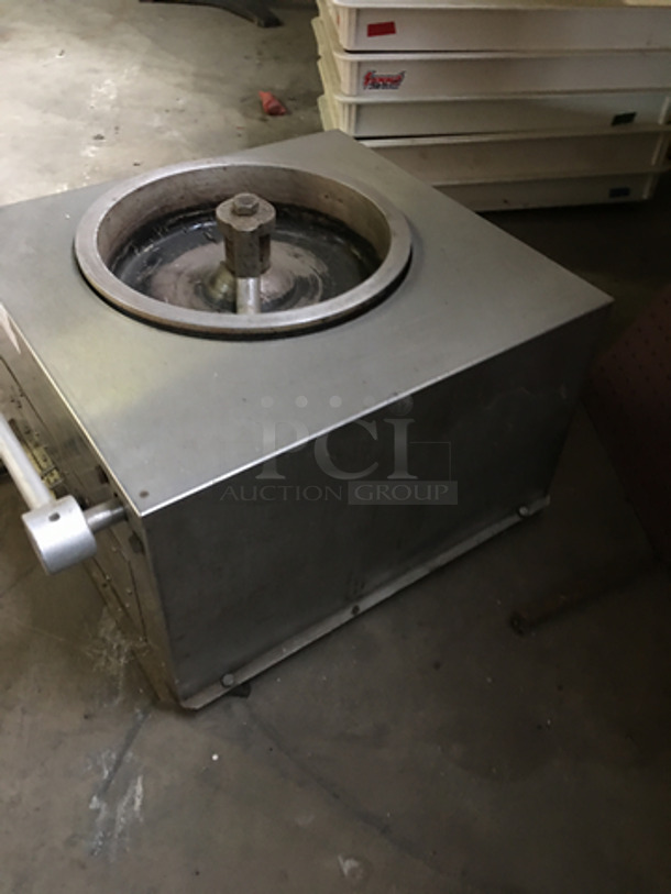 All Stainless Steel Commercial Countertop Pralinator Digital Frosted Nut Maker! Just The Base! - Image 2 of 6