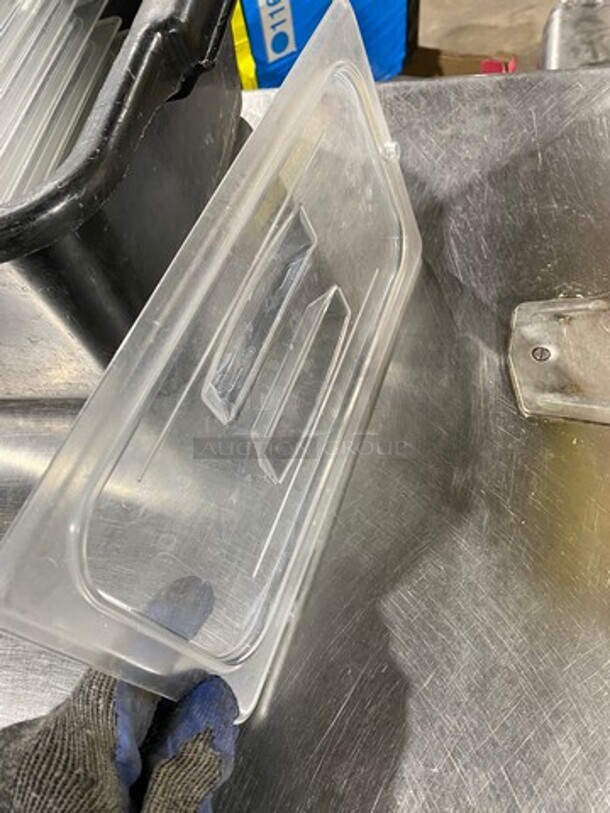 ALL ONE MONEY! Cambro Clear Poly Food Container Lids! - Image 5 of 6