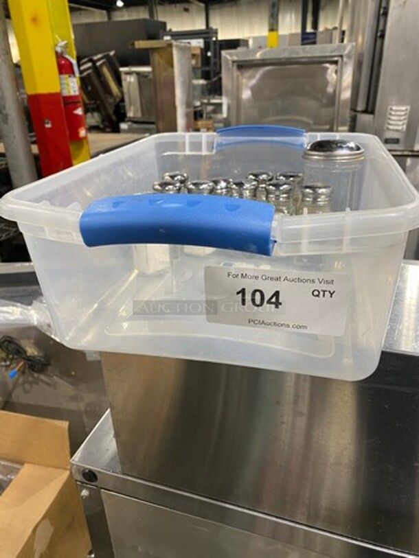 ALL ONE MONEY! MISCELLANEOUS! Includes Salt And Pepper Shakers, Seasoning Shaker, And Sugar Pourer! - Image 1 of 9