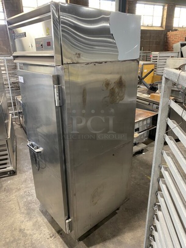 Victory Commercial Single Door Refrigerated Dough Retarder! Can Fit Roll In Rack! All Stainless Steel! On Legs! RACK NOT INCLUDED! Model: RS1DS7EW SN: B0381930 115V 60HZ 1 Phase - Image 3 of 9