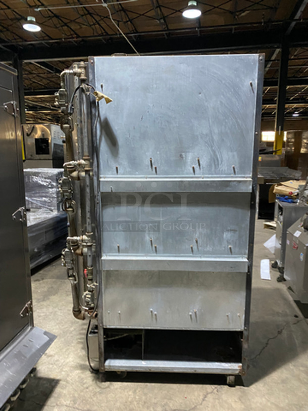GREAT! Hickory Commercial Natural Gas Powered Rotisserie Machine! With View Through Door! All Stainless Steel! - Image 4 of 9