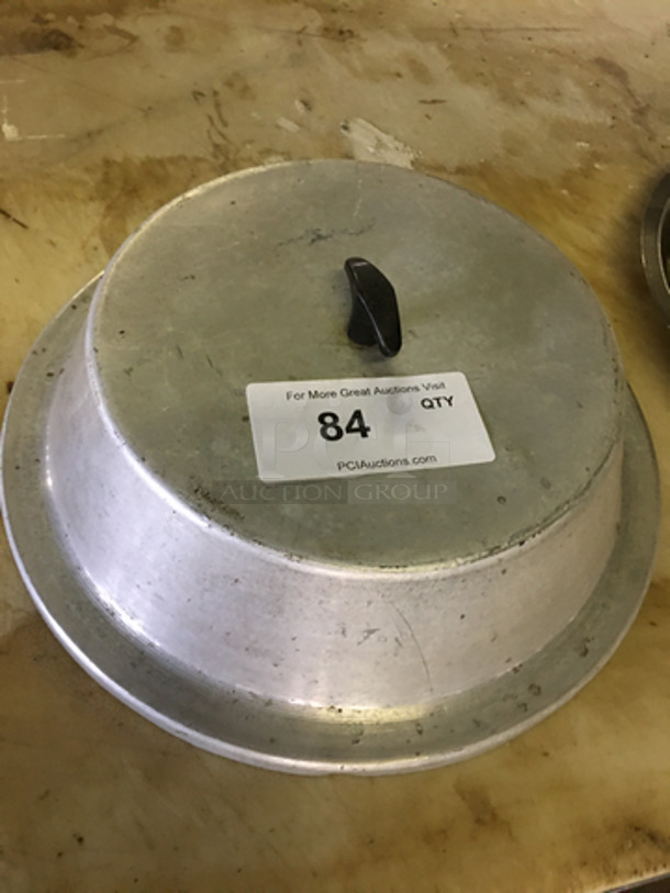 ALL ONE MONEY! Various Stock Pot Lids! Aluminum And Stainless Steel! - Image 2 of 4