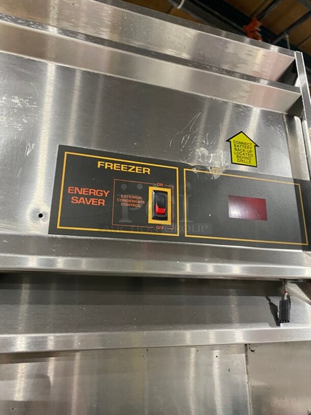 Victory Commercial Single Door Reach In Freezer! All Stainless Steel! On Legs! - Image 7 of 8