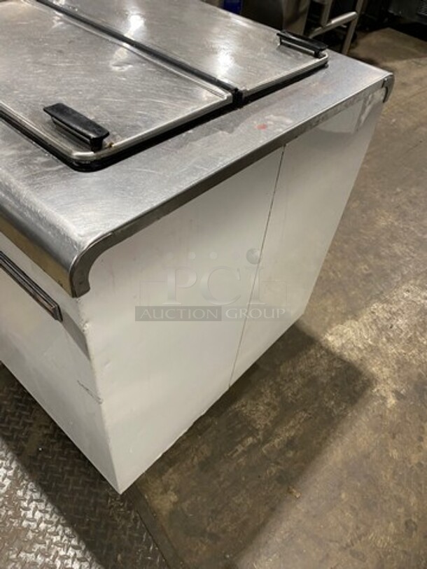 Kelvinator Commercial 2 Door Ice Cream Freezer/ Dipping Cabinet! All Stainless Steel! - Image 3 of 8