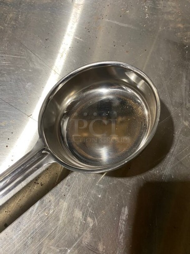 NEW! 6 OZ Serving Spoons! Stainless Steel With Poly Handle! 6x Your Bid! - Image 3 of 6