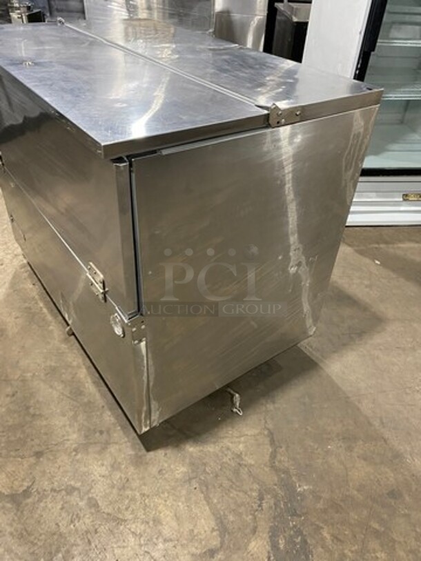 Beverage Air Single Side Access Milk Cooler! Stainless Steel! On Casters! Model: SM49N SN: 3213150 115V 1 Phase - Image 2 of 7