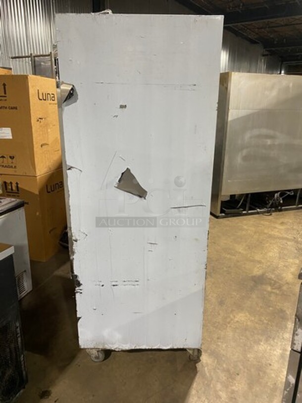 2015 Cool Tech Commercial 3 Door Reach In Cooler! All Stainless Steel! On Casters! Model: CMPH84RIF SN: W50415 120V 60HZ 1 Phase! Missing Interior Fan! - Image 2 of 9