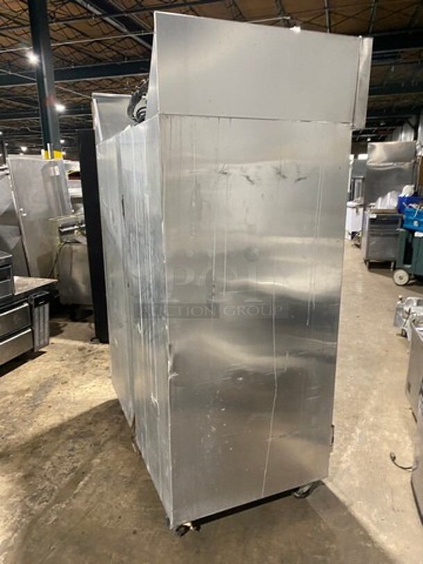 Continental Commercial 2 Door Reach In Freezer! All Stainless Steel! On Casters! Model: 2FE SN: 14810068 115V 60HZ 1 Phase - Image 3 of 9