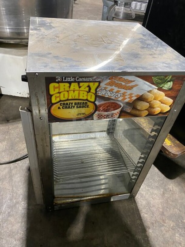 Wisco Commercial Countertop Food Warming Display Case! With Metal Racks! Glass All Around Showcase Style! Model: 925W073 SN: 2059 120V - Image 4 of 7