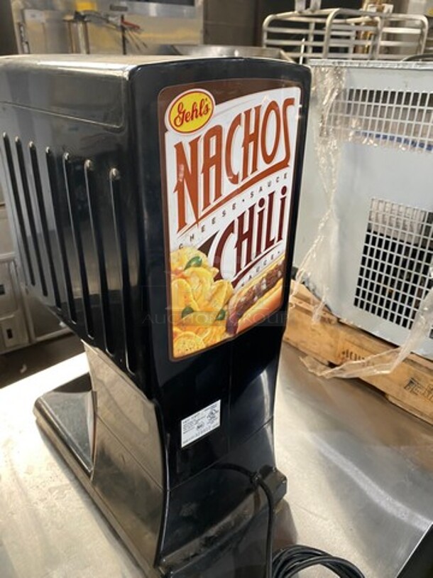 Gehl Foods Commercial Countertop Hot Cheese/ Chili Dispenser! Model: HT201 SN: HT2329912 120V - Image 4 of 7