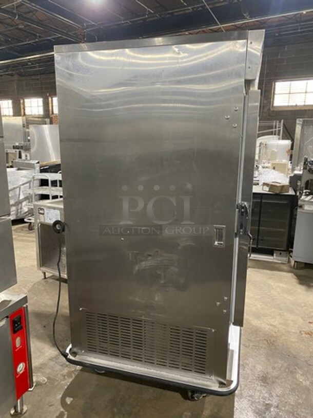 Dinex Commercial Single Door Cooler! All Stainless Steel! On Casters! Model: IRAC12DS SN: 183845N 120V - Image 2 of 11