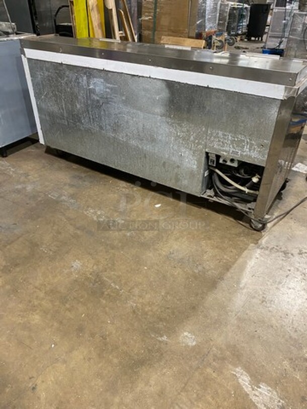 Leader Commercial 3 Door Beer Cooler! Solid Stainless Steel! Model: ESBC72SC SN: NQ10S1410 115V 60HZ 1 Phase - Image 3 of 9