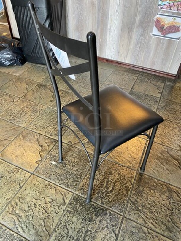 Black Cushioned Chair! With Black Body! 4x your Bid! - Image 3 of 7