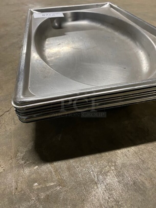 Stainless Steel Food Serving/ Showcase Pan! Great For Displaying Salads & Ready To Eat Foods! 6x Your Bid! - Image 2 of 6