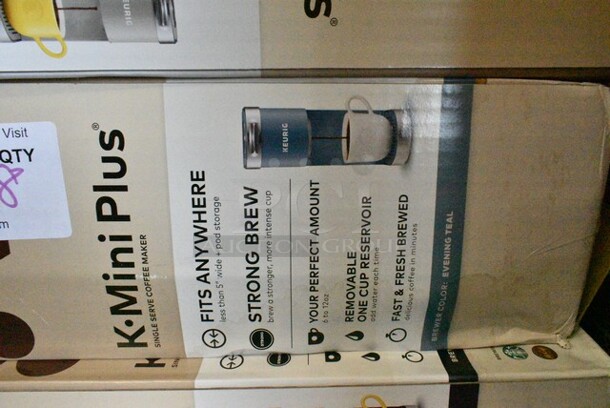 8 IN ORIGINAL BOX! Keurig K Mini Plus Single Cup Coffee Machine; Various Color. 8 Times Your Bid!  - Image 3 of 10