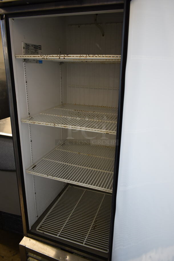 2012 True T-23F ENERGY STAR Stainless Steel Commercial Single Door Reach In Freezer w/ Poly Coated Racks. 115 Volts, 1 Phase. Tested and Powers On But Does Not Get Cold - Image 4 of 6