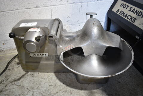 Hobart 84181D Stainless Steel Commercial Countertop Buffalo Chopper. 208 Volts, 1 Phase. 
