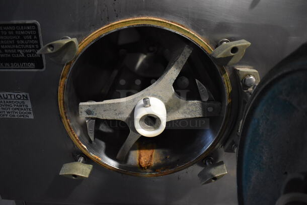 Electro Freeze FT-1 Stainless Steel Commercial Floor Style Water Cooled Batch Freezer on Commercial Casters. 230 Volts, 1 Phase. 24x40x53 - Image 6 of 8