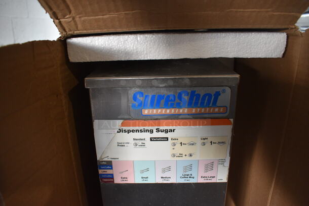Sure Shot Model AC6.E Stainless Steel Commercial Countertop Sugar Dispenser. 120 Volts, 1 Phase. 7x12x23 - Image 4 of 6