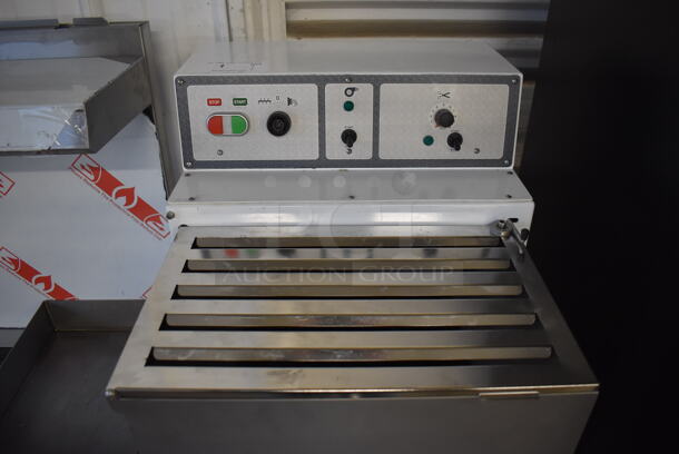 BRAND NEW! 2020 Avancini TR 110 Metal Commercial Floor Style 26 lb. Pasta Extruder Machine on Commercial Casters. 220 Volts, 1 Phase. 24x39x60. Tested and Working! - Image 8 of 12