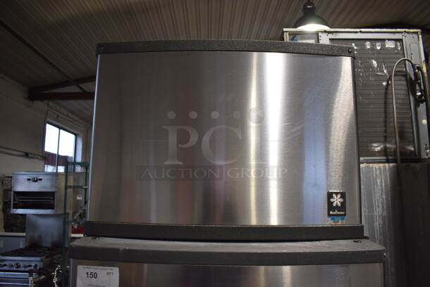 Manitowoc QD0452A Stainless Steel Commercial Ice Machine Head on Manitowoc QPA310 Stainless Steel Commercial Ice Bin Hotel Dispenser. 115 Volts, 1 Phase. 30x29x82 - Image 4 of 7