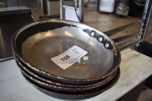 4 Metal Skillets. 18x10.5x2. 4 Times Your Bid! - Image 2 of 6