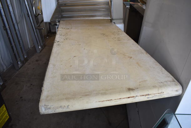 Seewer Rondo SSO 67 Metal Commercial Floor Style Reversible Dough Sheeter on Commercial Casters. 208-250 Volts. 130x48x45 - Image 8 of 11