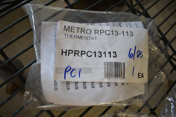 2 BRAND NEW SCRATCH AND DENT! Items; HPRPC13113 Metro RPC13-113 Thermostat and 5093346095 Sloan 3345095 Electronic Override Button Repair Kit for Royal Water Closet Flushometers. 2 Times Your Bid! - Image 3 of 4