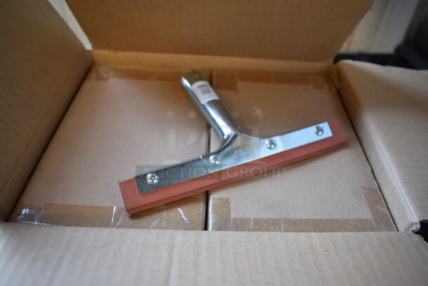 ALL ONE MONEY! Tier Lot of Various Items Including Scrubbers, Chafing Dish Fuel, Carlisle Squeegees - Image 5 of 12