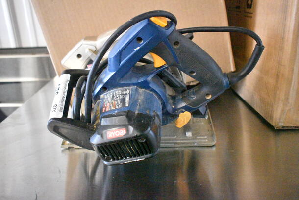 Ryobi CSB133L 7-1/4" Saw. 120 Volts, 1 Phase. Tested and Working! - Image 4 of 6