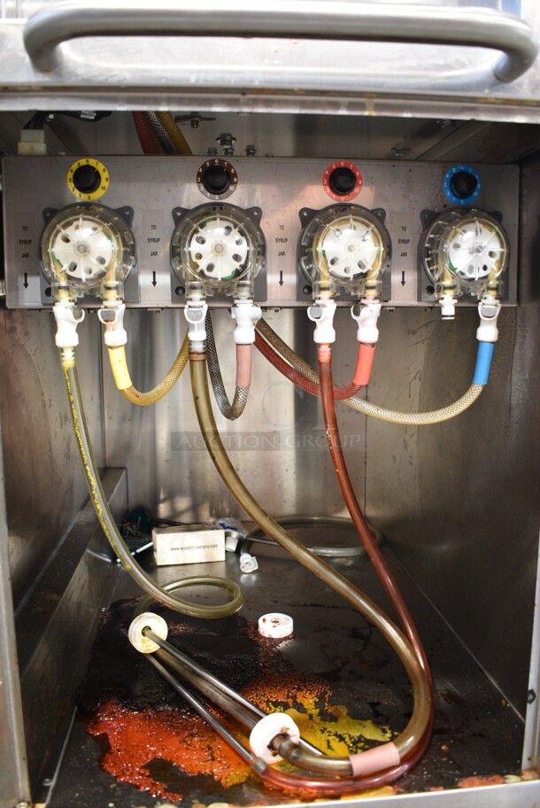 2016 Electro Freeze CS705-237 Stainless Steel Commercial Floor Style Flavor Injected Shake Machine on Commercial Casters. 208-230 Volts, 1 Phase.  - Image 4 of 7