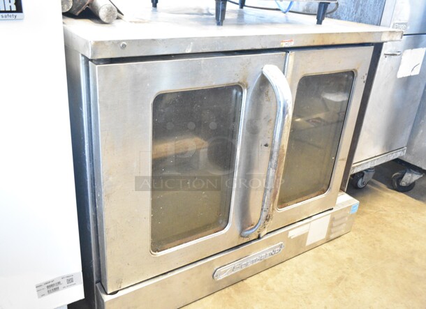 Southbend Stainless Steel Commercial Electric Powered Full Size Convection Oven w/ View Through Doors, Metal Oven Racks and Thermostatic Controls. 250 Volts, 1 Phase.  - Image 1 of 4