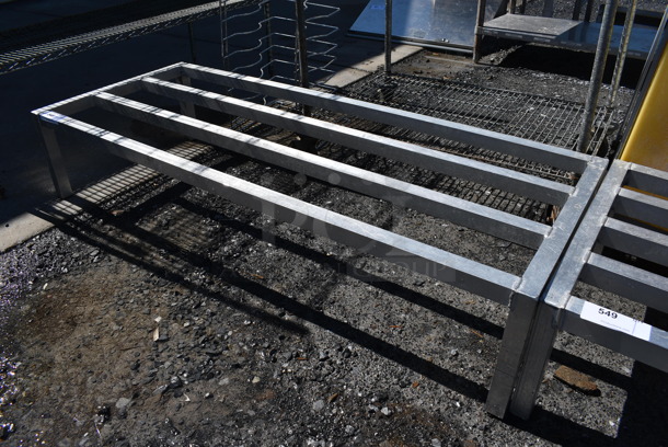 Metal Commercial Dunnage Rack. 60x24x12 - Image 2 of 3