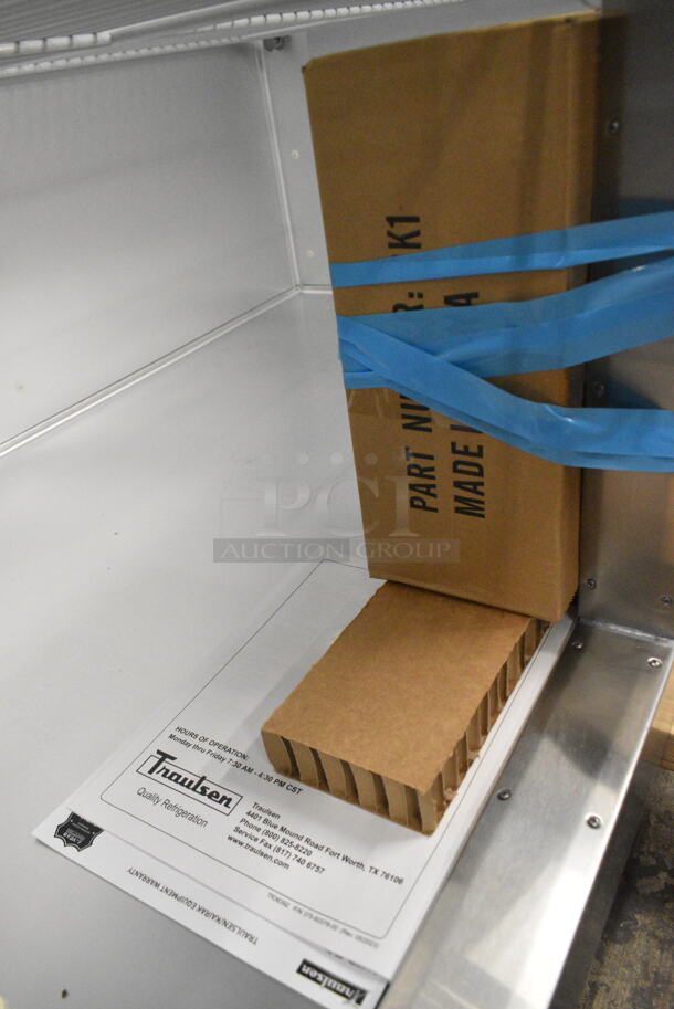 BRAND NEW SCRATCH AND DENT! 2024 Traulsen G20010 Stainless Steel 52" G Series Solid Door Reach-In Refrigerator with Left / Right Hinged Doors. 115 Volts, 1 Phase. Tested and Working! - Image 8 of 10