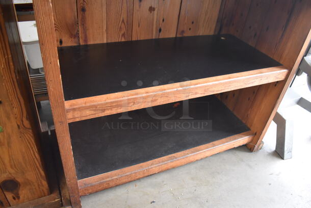 Wooden 3 Tier Stand. 49x23x49 - Image 3 of 5