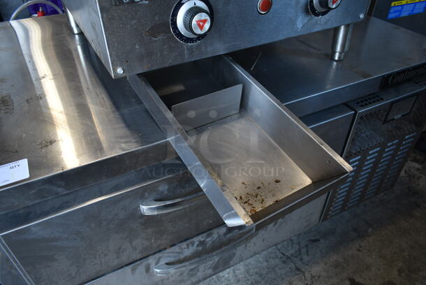 Vulcan VCRG24-11 Stainless Steel Commercial Countertop Natural Gas Powered Flat Top Griddle. 50,000 BTU. - Image 6 of 8