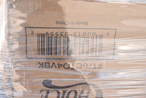 23 BRAND NEW Boxes Including 2 Box 795PTOBK8 Choice Black Microwavable Folded Paper #8 Take-Out Container 6" x 4 3/4" x 2 1/2" - 300/Case, 130CLFKSH Choice Clear Heavy Weight Wrapped Plastic Cutlery Pack - 500/Case, 176CTO4VBK Choice Black 4-Section Slanted Countertop Cup and Lid Organizer, PF35C1CR, 760VP130KR Carnival King Kraft 130 oz. Popcorn Bucket - 150/Case, 5001RT800B Lavex 8" White Hardwound Paper Towel, 800 Feet / Roll - 6/Case, 2 Box 500TO883C3 Choice 10" Round Standard Weight Foil Take-Out Pan - 250/Case, 966TALLFLDB Choice White Tall-Fold 6" x 13" Dispenser Napkin - 8000/Case, 500COLLAR8BR EcoChoice 8 oz. Kraft Coffee Cup Sleeve / Jacket / Clutch - 1200/Case, 128HD12COMBO Choice Heavy Duty 12 oz. Microwavable Translucent Plastic Deli Container and Lid Combo Pack - 240/Case, 500CC12 Choice Clear PET Customizable Plastic Cold Cup - 12 oz. - 1000/Case, 500CC16HD 16 oz. Plastic Cold Cup - 1000/Case, 500MFT Lavex Natural Brown Kraft M-Fold (Multifold) Towel - 4000/Case. 23 Times Your Bid!  - Image 5 of 12